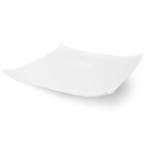 4 stk Tallerken firk. vipp 25cm hvit Kitz