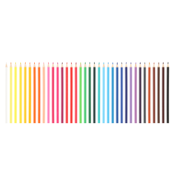 Fargeblyanter i tinnetui 36 stk