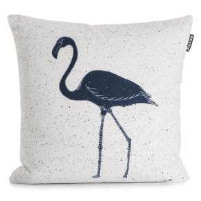 Pute hvit m/m�rk bl� pelikan 50x50