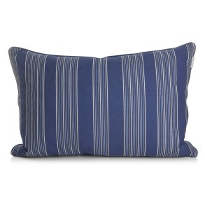 Pute bl� m/beige striper 40x60 Songvaar