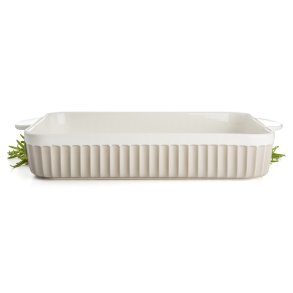 Ildfast form Bistro rektangul�r beige 40x22cm