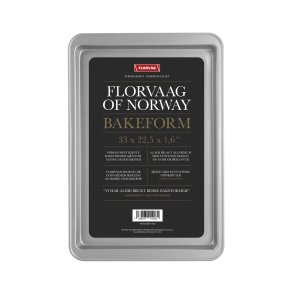 Bakeform Florv�g s�lv 33x22,5cm