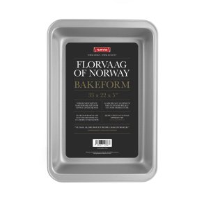 Bakeform Florv�g s�lv 33x22cm