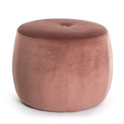 PuffVelvetgammelrosa:47cm