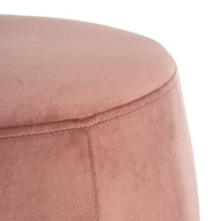 PuffVelvetgammelrosa:47cm