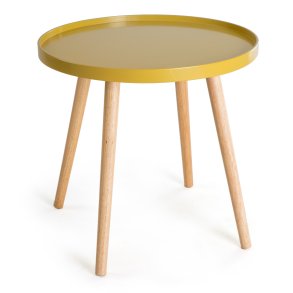 Bord Willy m/ben i tre okergul �:50cm