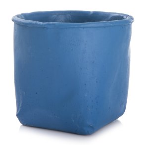 Urtepotte sement bl� H:12,5cm