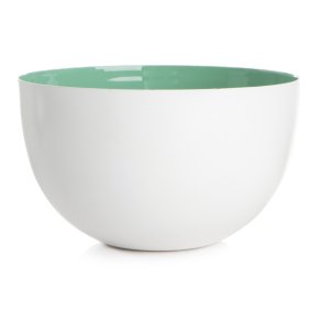 Sk�l hvit/mint �:15,5cm 