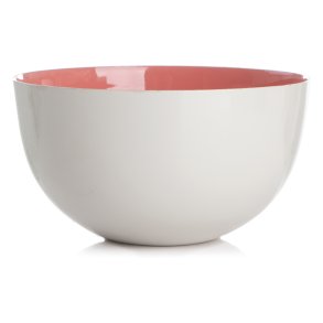 Sk�l beige/korall �:15,5cm 