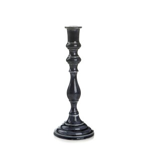 Lysestake Karo bl� H:24 �:9cm