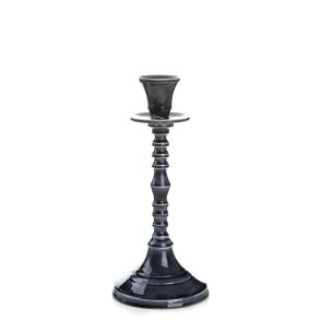 Lysestake Karo bl� H:24 �:11cm
