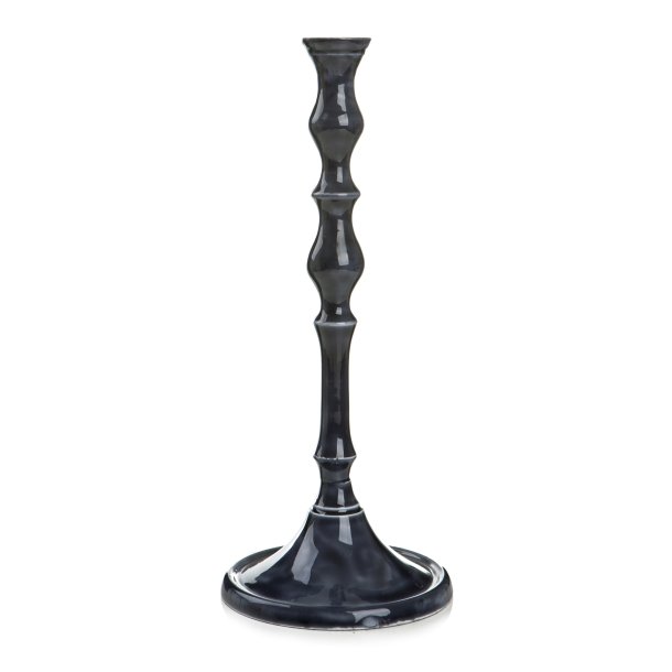 Lysestake Karo bl� H:34 �:13cm
