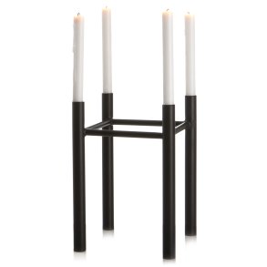 Lysestake/adventstake sort H:30cm 