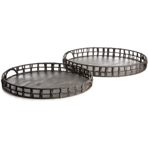 Lysfat/dekorfat s/2 �:52/47cm 