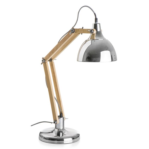 Bordlampe m/metall skjerm