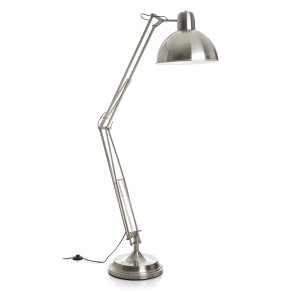 St�lampe i krommet st�l 