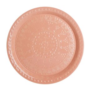 Lysfat/serveringsfat rundt �:35 korall 