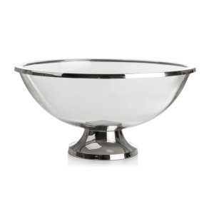 Bolle glass m/s�lvkant stor