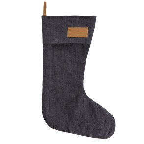 Julestr�mpe Lodge m/skinnhempe gr�