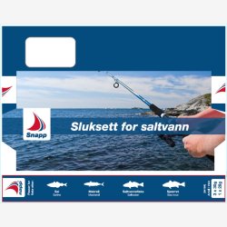 Sluksett 4 skjesluker saltvannsfiske