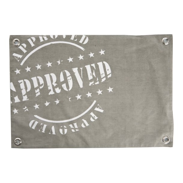 Spisebrikke Florida Approved beige og hvit 33x48 cm