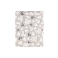 Koseteppe og plysj kanin 75x100 cm