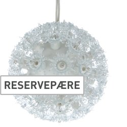Reservep�re 5stk til Sn�ball m/50 lys blister
