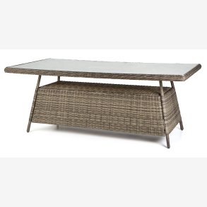 Bord H�llen 100x200 m/glassplate