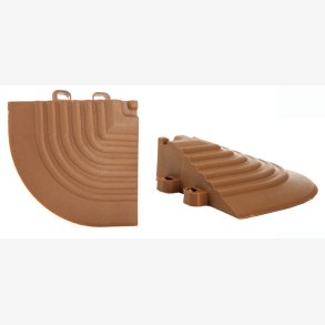 Hj�rnedel brun kantbeslag Victory