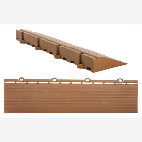 Kantbeslag brun m/fj�r Victory