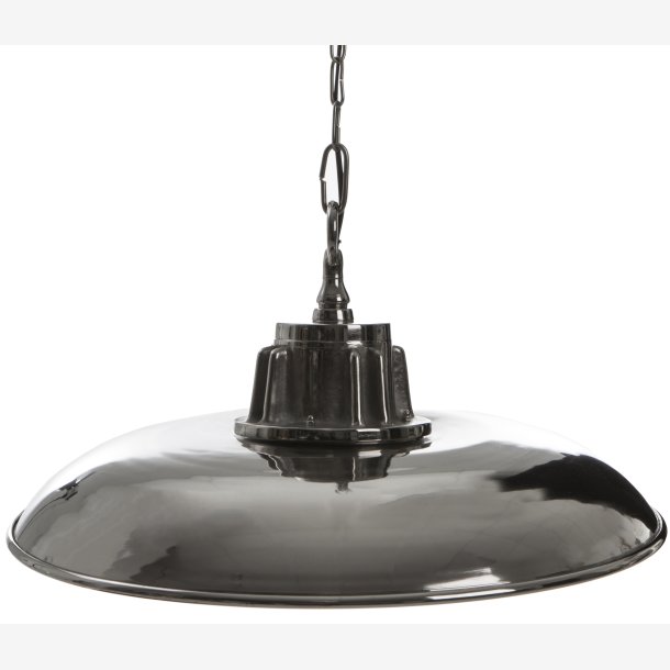 Taklampe metall m/kjettingoppheng :61cm