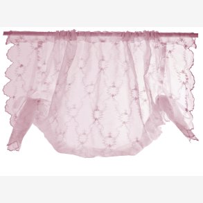 Liftgardin romantikk gammelrosa 140x90