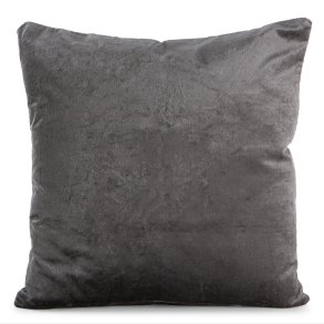 Pute Eline gr� velour 45x45 cm