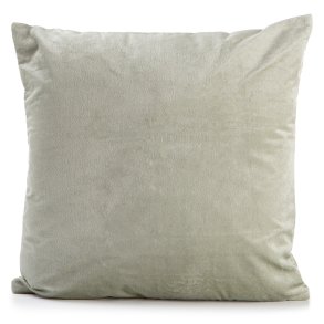Pute Eline lys gr�nn velour 45x45 cm
