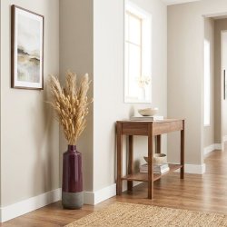 Vase i stengods plomme H:55cm
