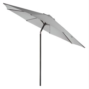 Parasoll med tilt lys gr� �:2m
