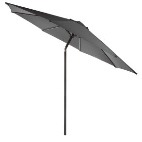 Parasoll med tilt m�rk gr� �:2m