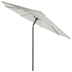 Parasoll med tilt offwhite �:2m