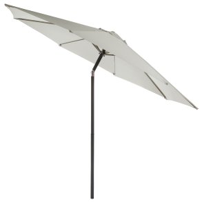 Parasoll med tilt offwhite �:2m
