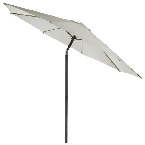 Parasoll med tilt offwhite �:2m