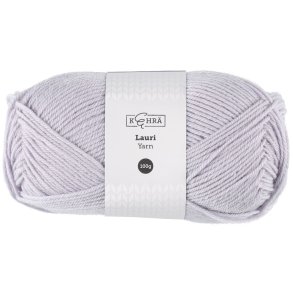 Ullgarn Lauri lys gr� 100 g