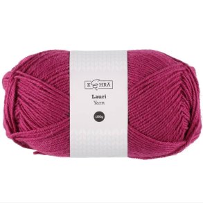 Ullgarn Lauri lyngr�d 100 g