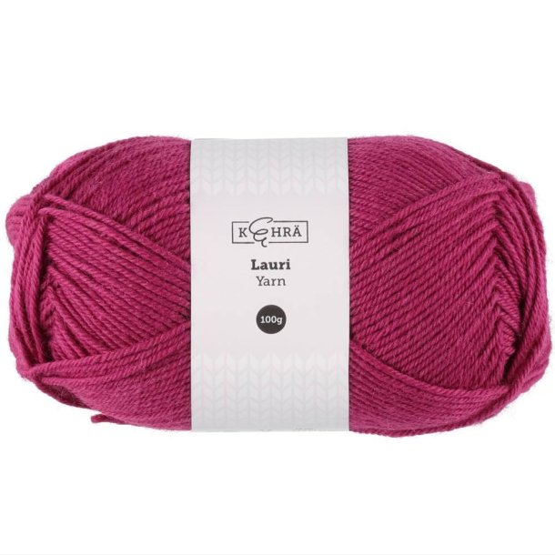 Ullgarn Lauri lyngr�d 100 g