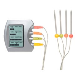 Termometer elektrisk med 4 f�lere