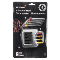 Termometer elektrisk med 4 f�lere