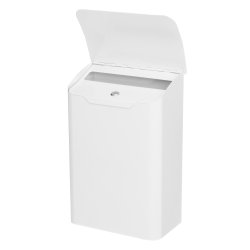 Postkasse m/n�kkell�s 29x42 cm hvit