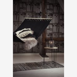 Hengek�ye sort bomull 2m