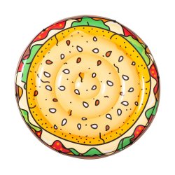 Luftmadrass oppbl�sbar hamburger �:158cm