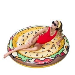 Luftmadrass oppbl�sbar hamburger �:158cm