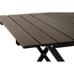 Campingbord med benker m�rkbrun